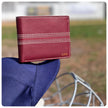 Leather Cricket Ball Wallet