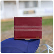 Leather Cricket Ball Wallet
