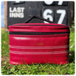 Personalised Red Cricket Insulated Lunch Bag