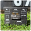 Personalised Cricket Scoreboard Desk Tidy –  Desktop Accessory for Cricket Fans