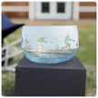 Cricket Themed Crystal Snack Bowl