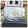 Cricket Themed Crystal Snack Bowl