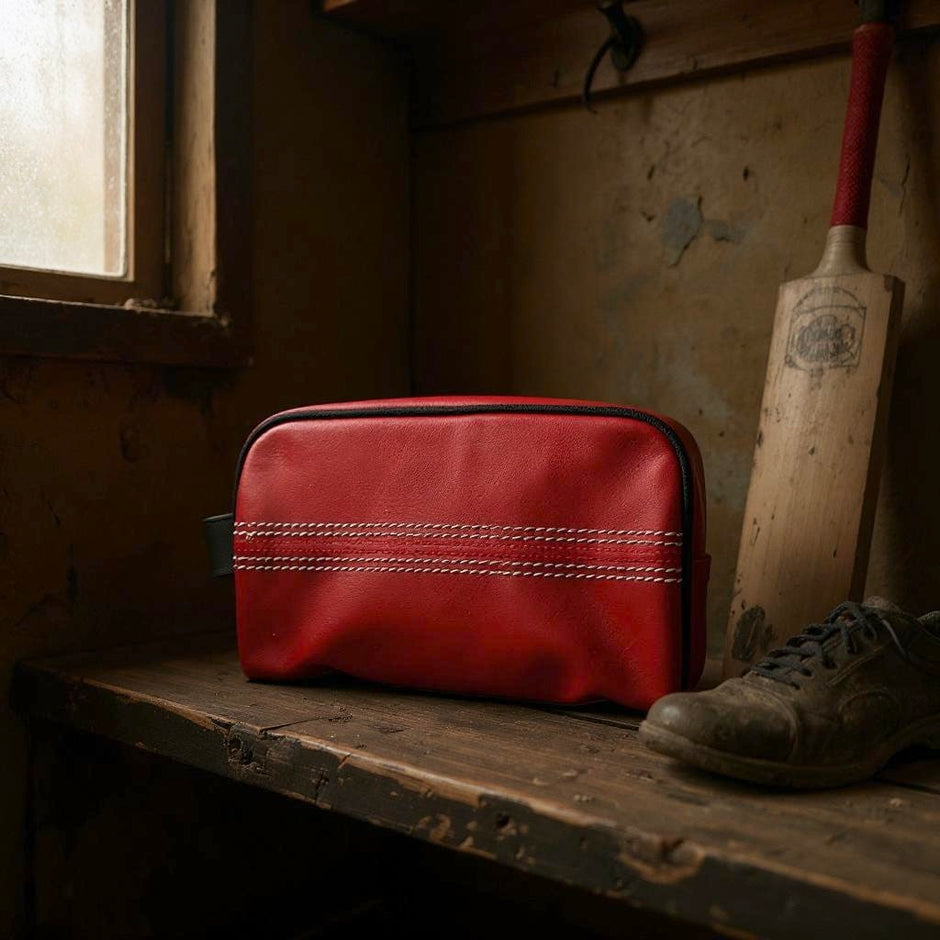 Red Cricket Wash Bag