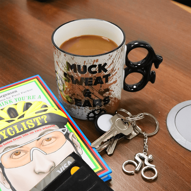 Muck Sweat & Gears Cycling Mug