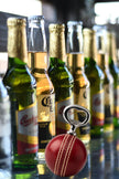 Personalised Cricket Ball Bottle Opener, Full Size Ball