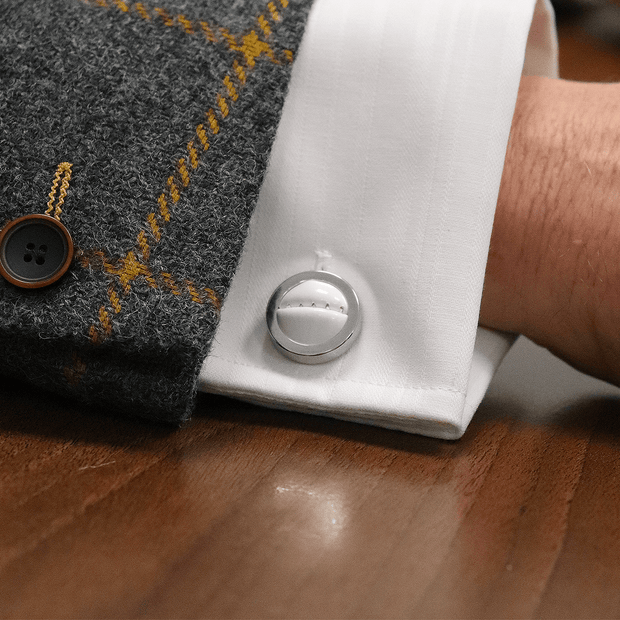 Personalised Football Leather Cufflinks