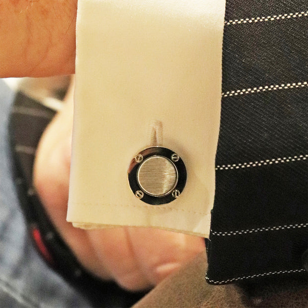 Personalised Porthole Sailing Cufflinks