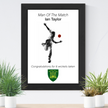 Personalised Cricket Print