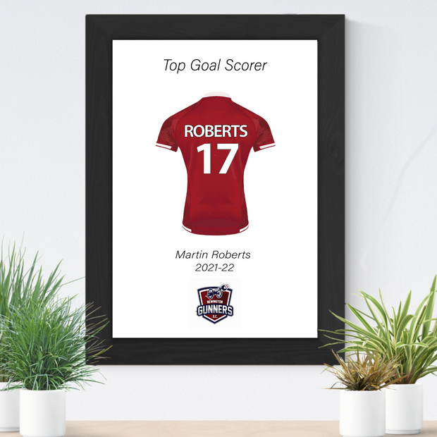 Personalised Football Shirt Print