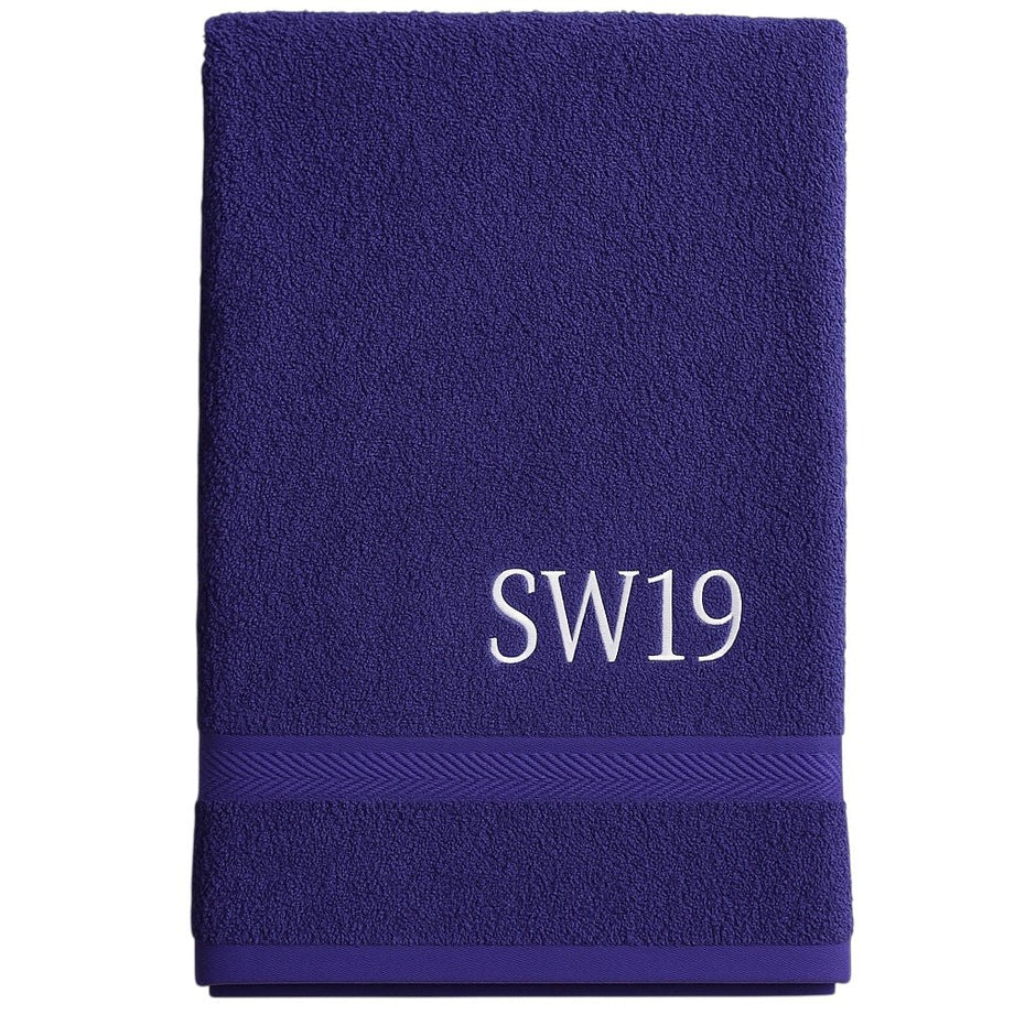 Tennis Towel With SW19 Motif In Luxury Gift Box