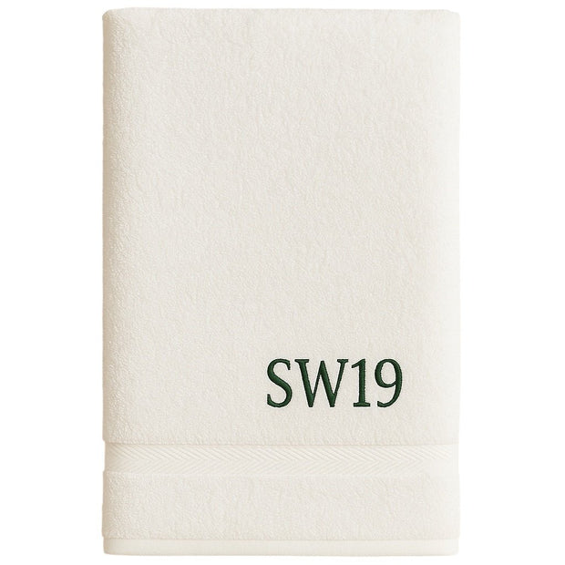 Tennis Towel With SW19 Motif In Luxury Gift Box