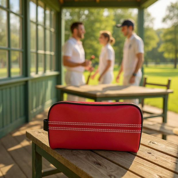 Red Cricket Wash Bag