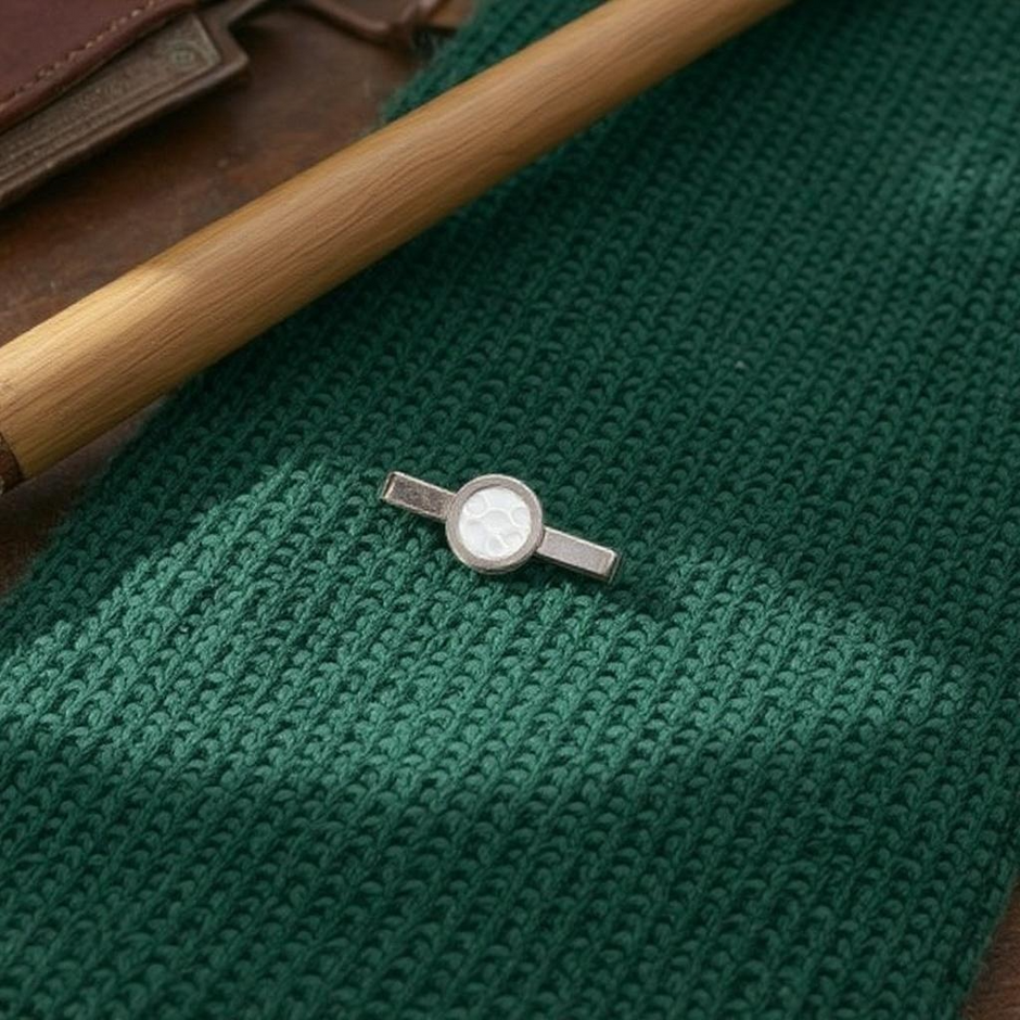 Personalised Golf Ball Tie Slide/Bar