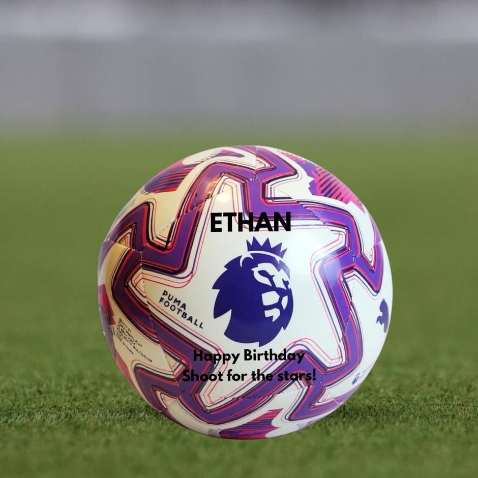 Personalised Premier League Football – 2025/26 Season