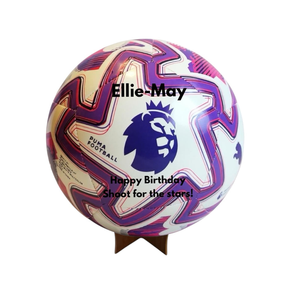 Personalised Premier League Football – 2025/26 Season