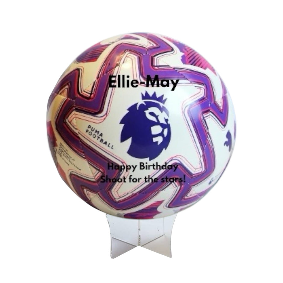 Personalised Premier League Football – 2025/26 Season