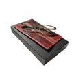 Personalised Leather Cricket Glasses Case