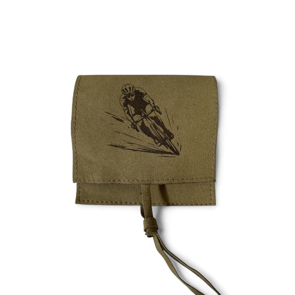 Personalised Cycling Gadget with Calf Leather Pouch | The Perfect Gift for Cyclists