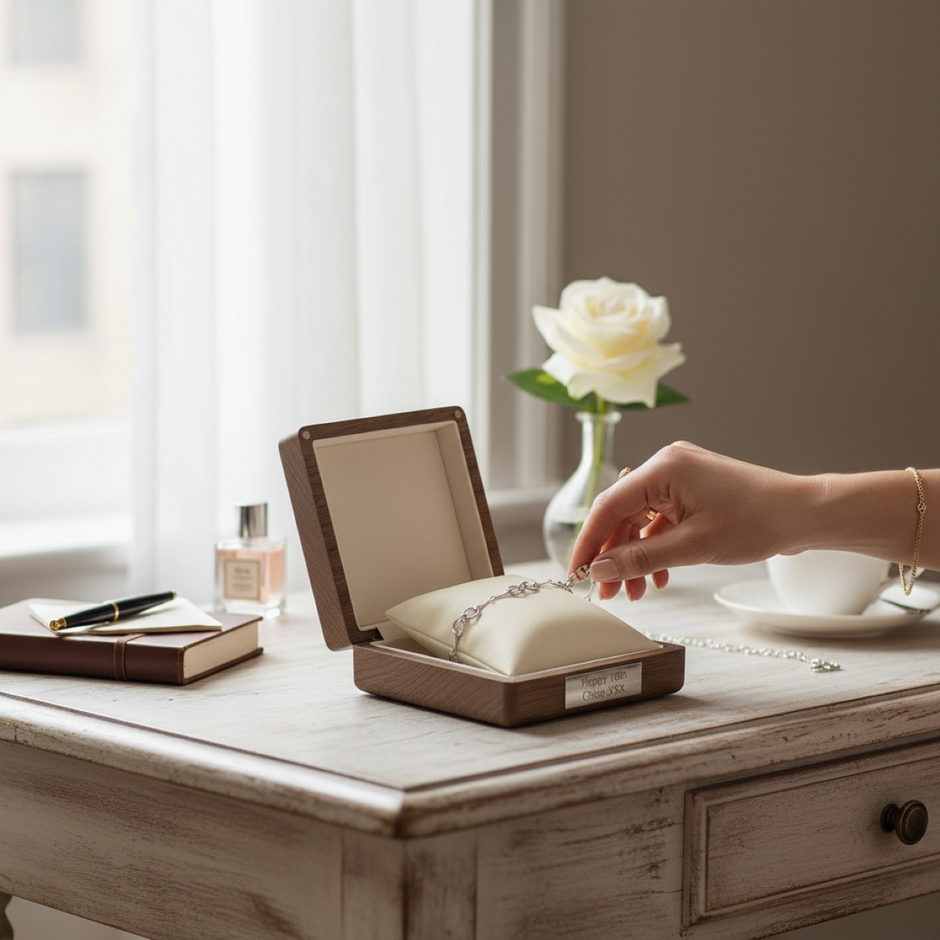 Petite Sterling Silver Snaffle Bit Bracelet