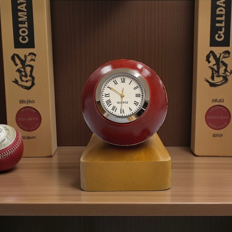 Personalised Cricket Clock – Handcrafted Gift for Cricket Fans