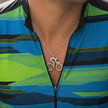 Personalised Cycling Necklace For Bike Enthusiasts