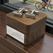 Personalised Bicycle Chain Link Cufflinks