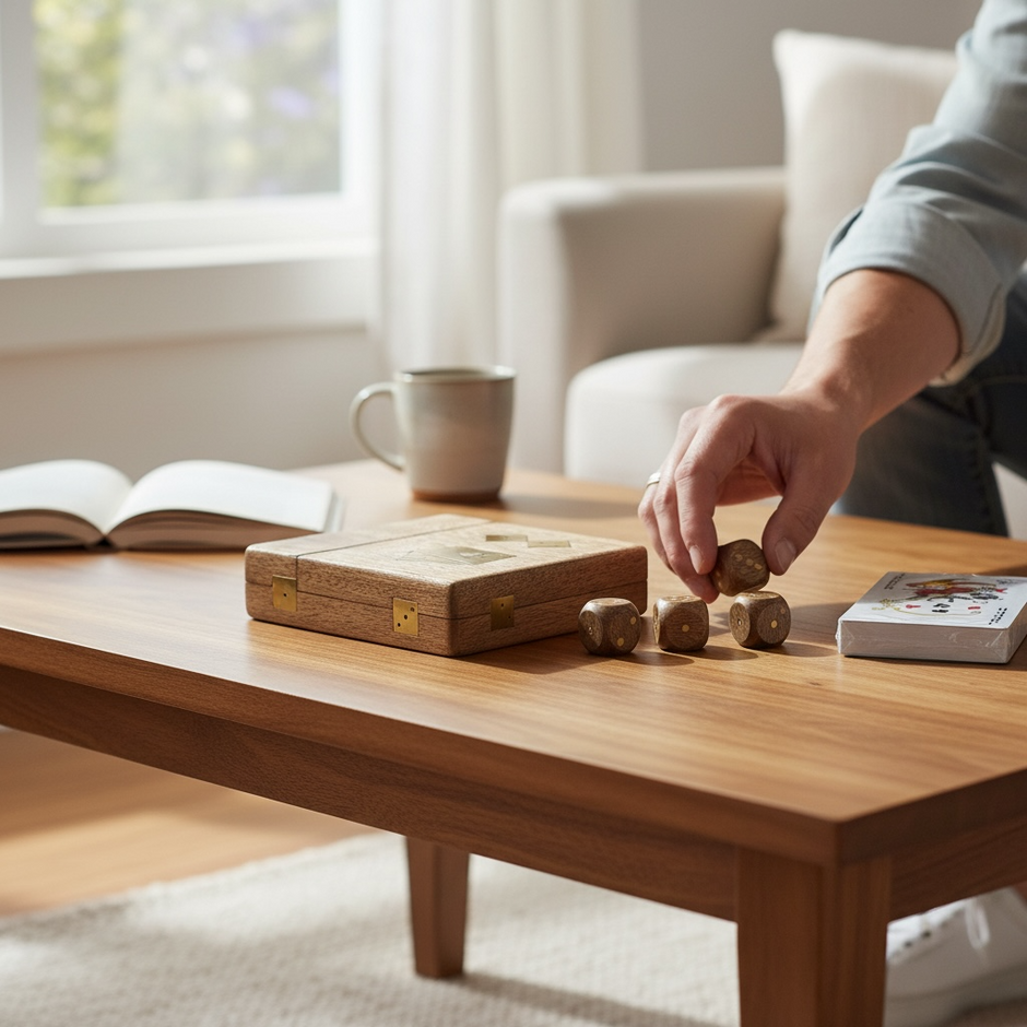Personalised Tour Bus Dice & Card Games