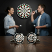 Personalised Dartboard With Darts Cufflinks
