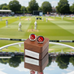 Personalised Cricket Ball Leather Cufflinks