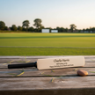 Personalised Wooden Mini Cricket Bat – Custom Engraved Gift with Free Display Stand