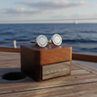 Personalised Porthole Sailing Cufflinks