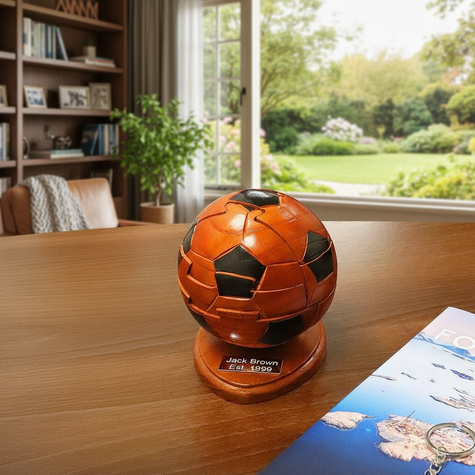 Personalised 3D Football Puzzle Ornament