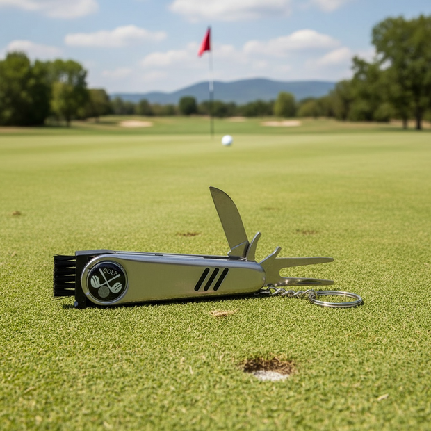 Personalised Golfers Multifunction Pocket Golf Tool
