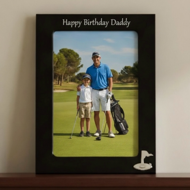 Personalised Golf Photo Frame