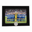 Personalised Football Photo Frame With Ball Motif