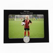 Personalised Football Photo Frame With Ball Motif