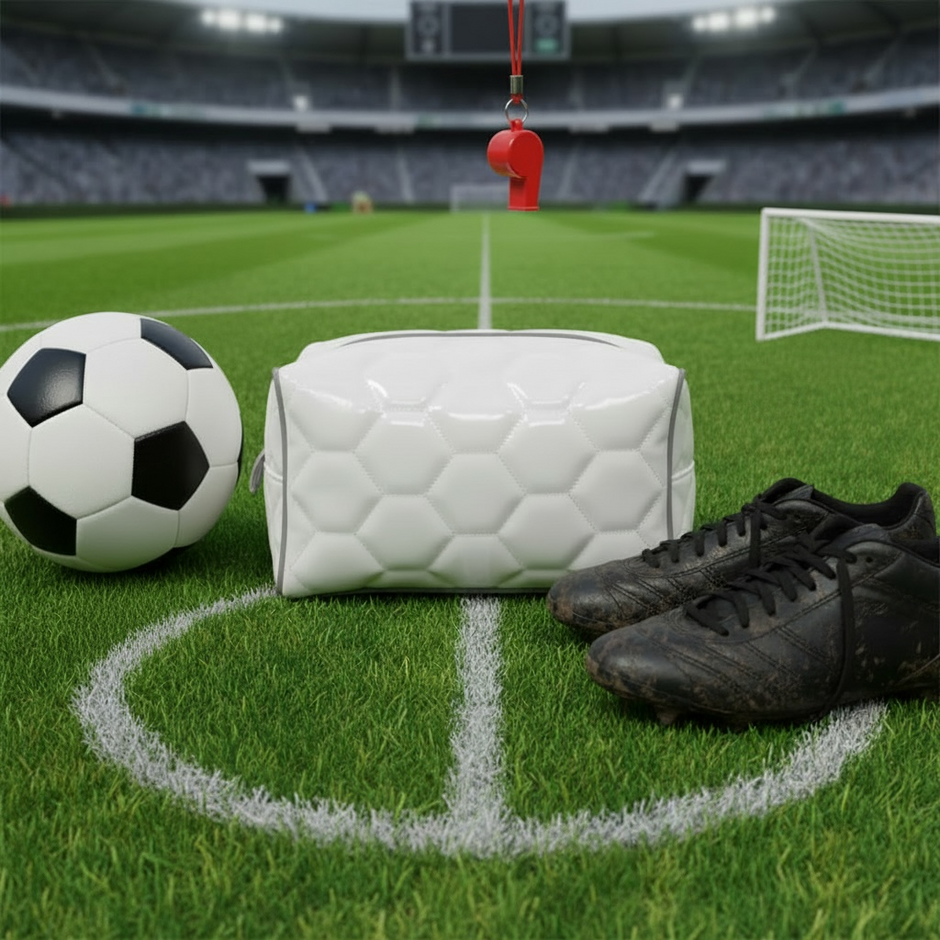 Personalised Football Wash Bag