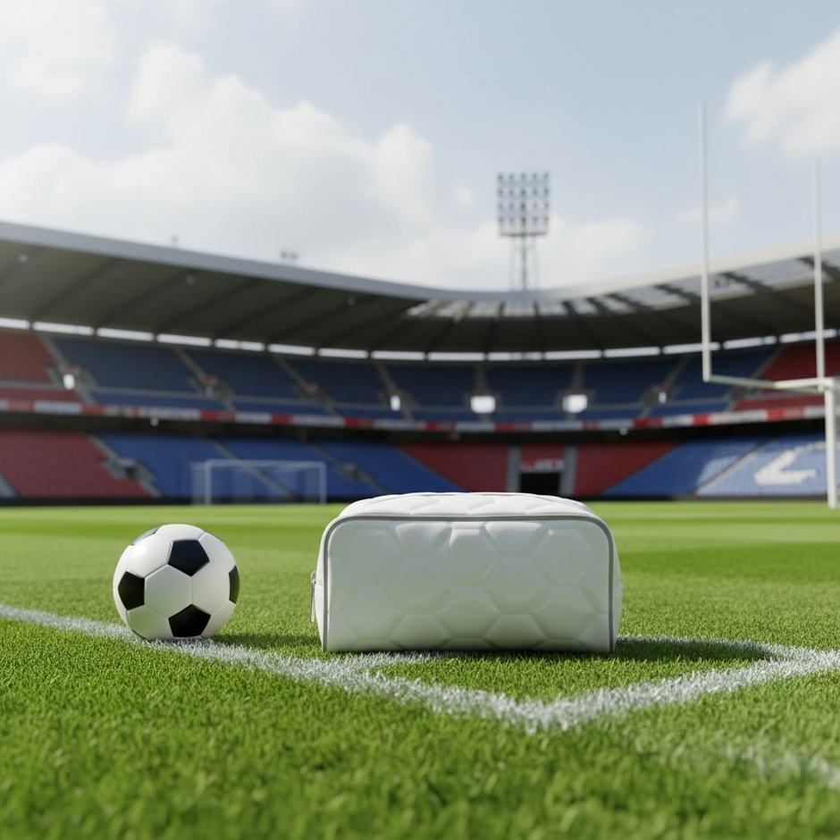 Personalised Football Wash Bag