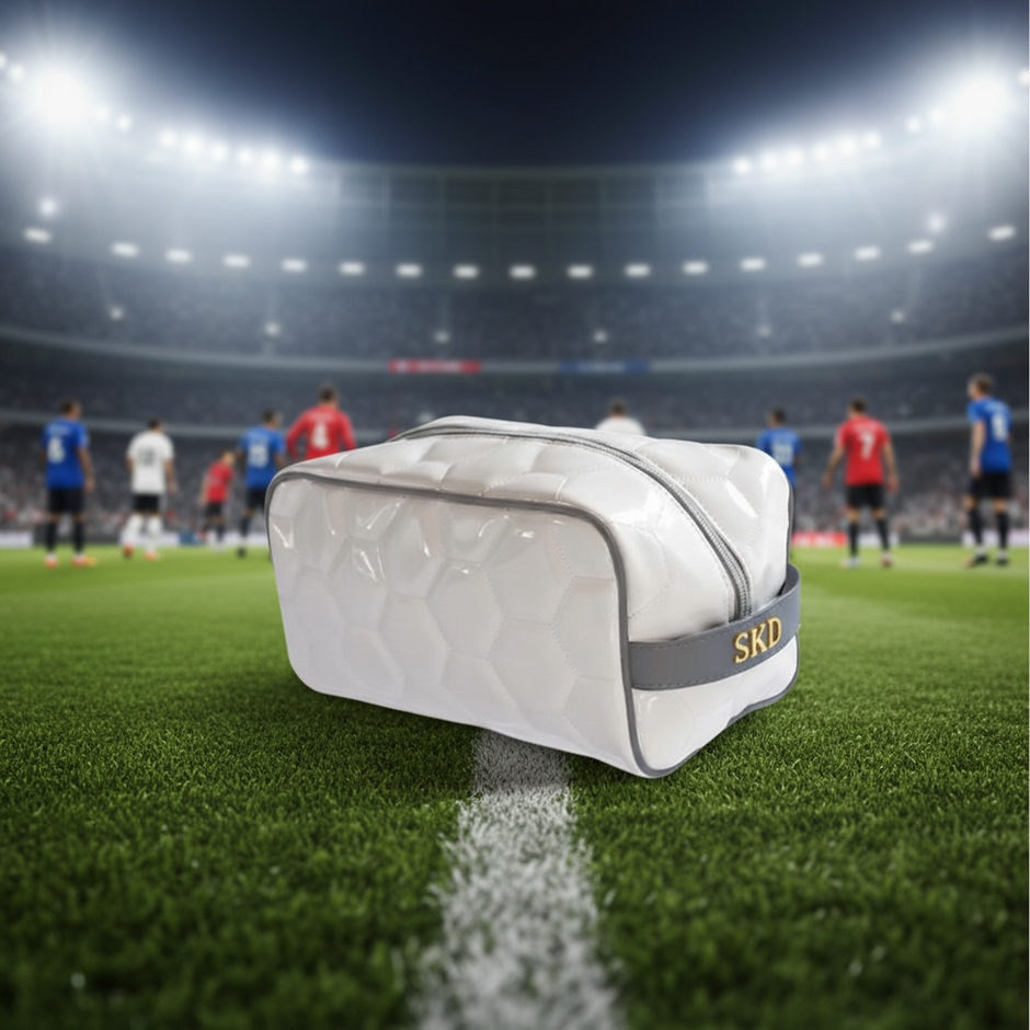Personalised Football Wash Bag