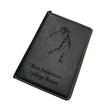 Personalised Leather Golf Scorecard: Handmade Luxury Golf Gift