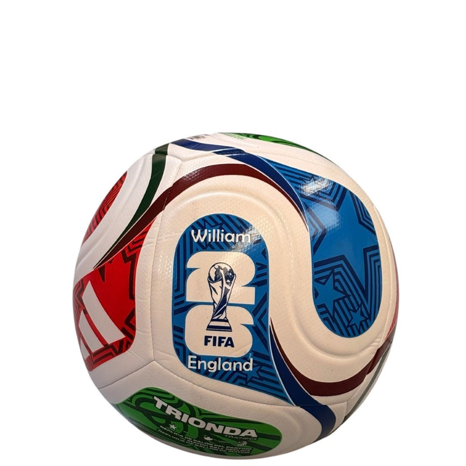 Personalised Official World Cup 26 Football - Custom Name & Country