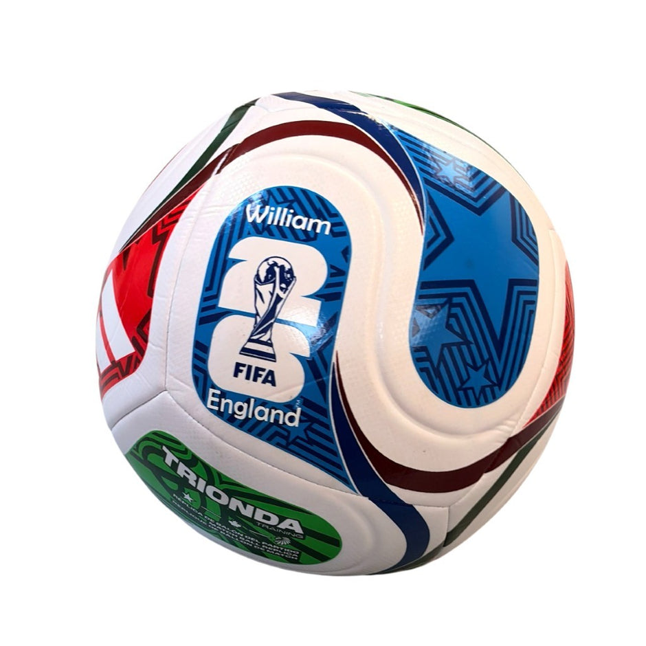 Personalised Official World Cup 26 Football - Custom Name & Country