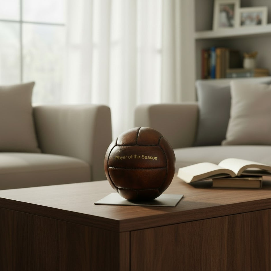 Personalised Antique Football Trophy/Ornament