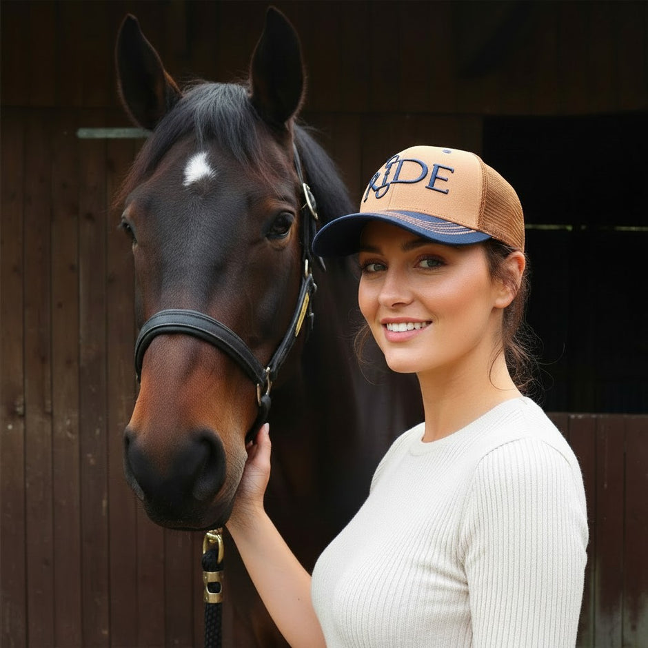 Horse Riding Equestrian Baseball Cap