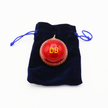 Personalised Miniature Cricket Ball Keyring