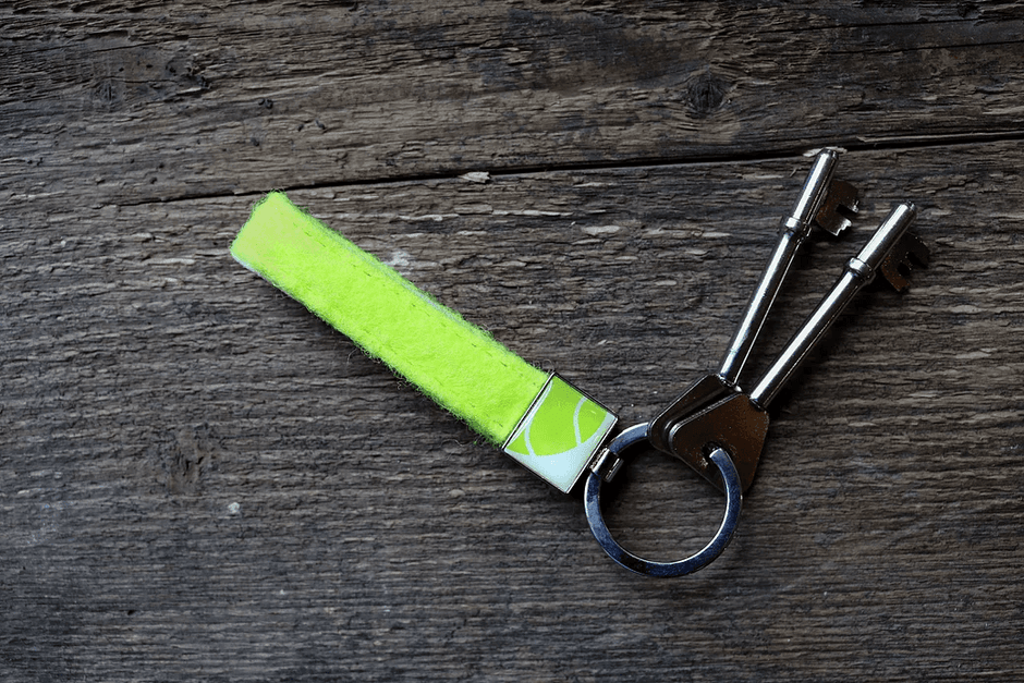 Tennis Keyring