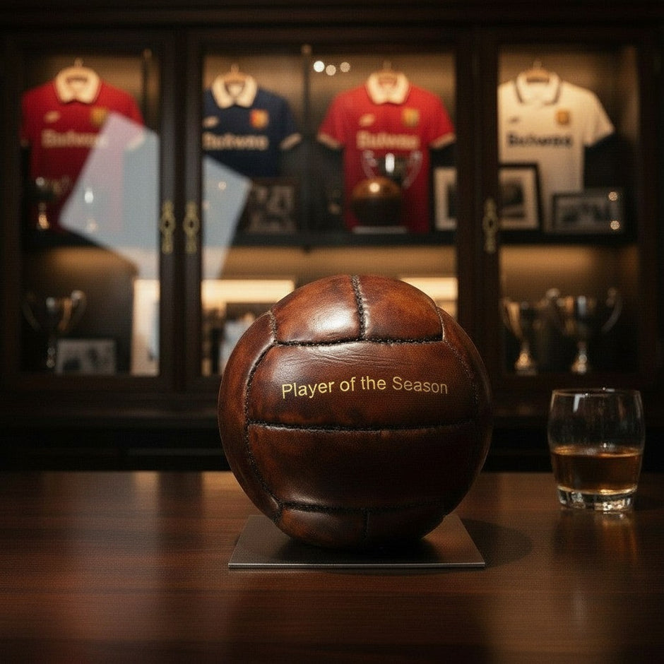 Personalised Antique Football Trophy/Ornament