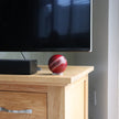 Personalised Vintage Leather Cricket Ball