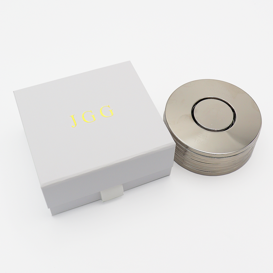 Personalised Tennis Polished Coaster Set