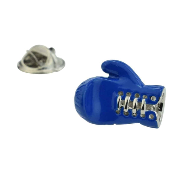Blue Boxing Glove Tie/Lapel Pin